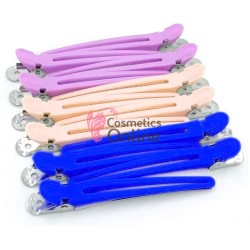 Clipsuri metalice pentru coafor CLP13 , set 12 bucati Color